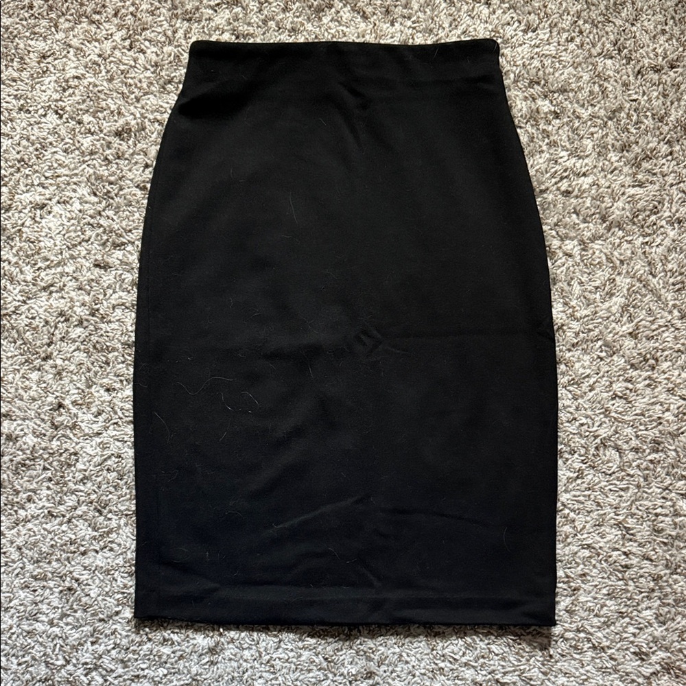 Black Midi Skirt